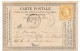 CARTE POSTALE 1878      =  2 SCANS - Voorloper Kaarten