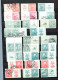 Delcampe - Collections Des Timbres Avec Vignettes - Used Stamps