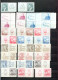 Delcampe - Collections Des Timbres Avec Vignettes - Used Stamps