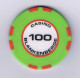 Blankenberge Casino Chip Fiche 8x Belgium Belgique België - Casino