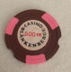 Delcampe - Blankenberge Casino Chip Fiche 8x Belgium Belgique België - Casino