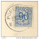 _R750: Nieuwsjaarskaart... Met N° 858: E POPERINGE E - 1951-1975 Heraldieke Leeuw