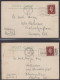 ⁕ United Kingdom 1938 London ⁕ West Ealing & Paddington To Vienna ⁕ 2v Used Postcards - Cartas & Documentos
