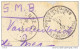 _L990: Fantasiekaart Als S.M. :  PMB-BLP  > 12* OOSTENDE 12*: Noodstempel (= Postagentschap - Sterstempel)  24 I 19 - Noodstempels (1919)