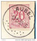 _G122: Fantasiekaart: N°851: AUBEL - 1951-1975 Heraldischer Löwe (Lion Héraldique)