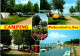 46979 - Burgenland - Podersdorf , Camping Am Neusiedlersee , Mehrbildkarte - Gelaufen 1998 - Neusiedlerseeorte