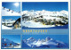 46784 - Salzburg - Obertauern , Ski , Mehrbildkarte - Gelaufen 1999 - Obertauern