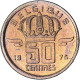 Belgique, Baudouin I, 50 Centimes, 1975, FDC, Bronze, KM:144 - 50 Cents