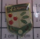 1012B Pin's Pins / Beau Et Rare / THEME : SPORTS / GOLF DE MORMAL POMMES ROUGE FEUILLES DE CHENE - Golf