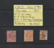 ITALIE - COLIS POSTAUX - 3 Timbres - N° 3 / 5 De 1884-1886 . Humbert 1er -- Et N° 5 De 1919 . Trente Et Trieste - 2 Scan - Postal Parcels