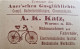 Entier De La Poste Locale Allemande De Dessau (1900) : Lune - Radsport