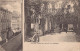 HASSELT - CA. 1910 - HOTEL DU VERRE A VIN ET COUR - ANIMATION - 3 SCANS - Hasselt