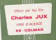 Jeux De 32 Cartes Complet Et En Bon état - VINS D'ALSACE Charles JUX  -   COLMAR - 32 Cartas