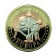 Belgium Medal 2008 Atomium Brussels 35mm Silver, Copper & Gold Plated 02131 - Autres & Non Classés