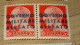 ITALIA : Paire De 3 Timbres Neufs**, Mint**, Gobierno Militare Alleato  .......... CL1-15-1d - Occup. Anglo-americana: Napoli