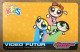 VIDEO FUTUR CARTE KIDS POWERPUFF GIRLS PAS TELECARTE TELEFONKARTE SCHEDA TARJETA PHONECARD PREPAID PREPAYÉE CARD - Kids