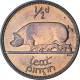 Irlande, 1/2 Penny, 1966, SPL+, Bronze, KM:10 - Ireland