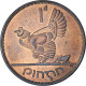 Irlande, Penny, 1966, SPL+, Bronze, KM:11 - Irland