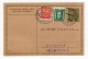 1929. CZECHOSLOVAKIA,LOBOSITZ,STATIONERY CARD TO BELGRADE,YUGOSLAVIA - Cartes Postales