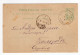 1897. BULGARIA,KARABOUNAR,STATIONERY CARD,USED TO BELGRADE,SERBIA - Postales