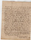 VP22.546 - VALENCIENNES X LAGNY 1826 - Le Cte D'ESPARBES De LUSSAN, Lt Colonel De Cavalerie,Pr à BAILLY - ROMAINVILLIERS - Documents