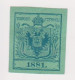 KKpost Stempel 1881 - Steuermarken