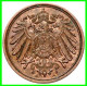ALEMANIA – GERMANY - IMPERIO 4 MONEDAS DE SERIE COBRE DIAMETRO 17.5 Mm. DEL AÑO 1903 – KM-10   WILHELM II - 1 Pfennig