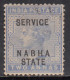 2a Mint (Gum Washed) Nabha State SERVICE 1885-1897, SGO9, British India  - Nabha