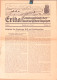 Journal Hebdomadaire Allemand - Erika, Sonntagsblatt Der Lüneburgschen Unzeigen - Lüneburg Den 19 Januar - Jahrgang 1936 - Autres & Non Classés