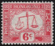 Hong Kong     .    SG    .    D 8  (2 Scans)  .  1938-63    .  Mult Script CA      .    *   .    Mint-hinged - Timbres-taxe