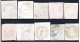 2191. PORTUGAL 1855- 1864 10 CLASSIC ST. LOT , 2 SIGNED - Andere & Zonder Classificatie