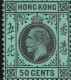 Hong Kong     .    SG    .    128  (2 Scans)  .  1921-37    .  Mult Script CA      .    *   .    Mint-hinged - Unused Stamps