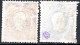 2197. PORTUGAL 1867-1870 25 R.MH, 120 R. SIGNED - Other & Unclassified