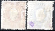 2197. PORTUGAL 1867-1870 25 R.MH, 120 R. SIGNED - Altri & Non Classificati