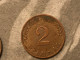 Münze Münzen Umlaufmünze Deutschland BRD 2 Pfennig 1971 Münzzeichen J - 2 Pfennig
