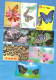 JAPAM 8 Rarer NTT Used Phonecards  BUTTERFLY - Collections