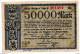 Deutschland - Germany - Allemagne - Billet Allemagne 1923 50000 Mark - Unclassified