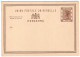 QV POSTAL STATIONERY - 3 Cents Brown - Covers & Documents