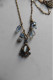 Delcampe - Neuf - Collier Créateur Michal Golan Pendentif Cristaux Swarovski Bleu Clair Bluebell Collection 2023 - Necklaces/Chains