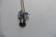 Delcampe - Neuf - Collier Créateur Michal Golan Pendentif Cristaux Swarovski Bleu Clair Bluebell Collection 2023 - Collane/Catenine