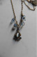 Delcampe - Neuf - Collier Créateur Michal Golan Pendentif Cristaux Swarovski Bleu Clair Bluebell Collection 2023 - Collane/Catenine