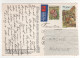 Timbres , Stamps " Fleur : Protea Aristata ; Amajuba 1881-1981 " Sur CP , Carte , Postcard - Lettres & Documents