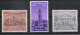 Cntenary Of Indian Universities, SG#392-94, Condition As Per Scan SGALB-1, MNH, - Ongebruikt