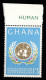 Ghana - 1960 - Journée Des Droits De L'homme - 3 Tp Y&T N° 82/84 MNH **  2 X B De F - Neufs- New - Nuovo - Ghana (1957-...)