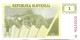 1 Tolar 1990 (recto) Le Mont Triglav (Alpes Juliennes), (verso) Valeur Numérique Au Centre Du Billet - Eslovenia