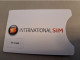 NETHERLANDS  GSM SIM CARD /  INTERNATIONAL SIM/ BIG DATA / MINT IN PACKAGE    ( WITH CHIP)   CARD  ** 15828** - [3] Handy-, Prepaid- U. Aufladkarten