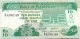 10 Rupees 1985 (recto) Siège Du Gouvernement à Port Louis, Armoiries De L'île Maurice Carte Du Pont, De La Chute D'eau , - Mauritius