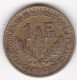 Territoire Sous Mandat De La France. Cameroun. 1 Franc 1925. En Bronze Aluminium,  Lec# 7 - Camerun