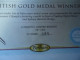 UNITED KINGDOM  OLYMPIC GAMES SYDNEY 2000  BRITISH GOLD WINNERS MEDAL ITEM 1000 - Summer 2000: Sydney