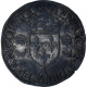 France, Henri II, Douzain Aux Croissants, 1555, Paris, TB+, Billon, Gadoury:357 - 1547-1559 Henri II